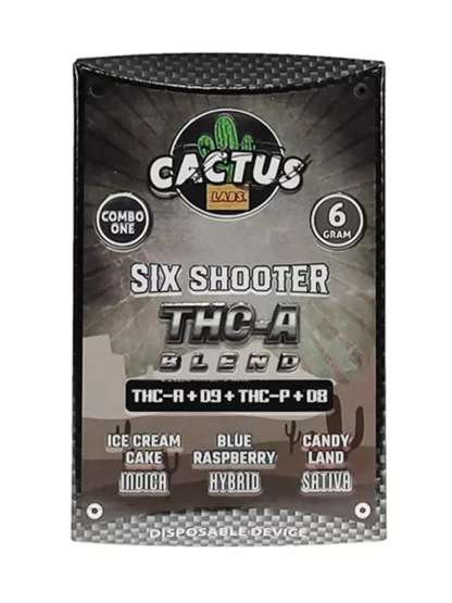 Ice Cream Cake Blue Raspberry Candy Land Cactus Labs THC-A Blend Vape 6g