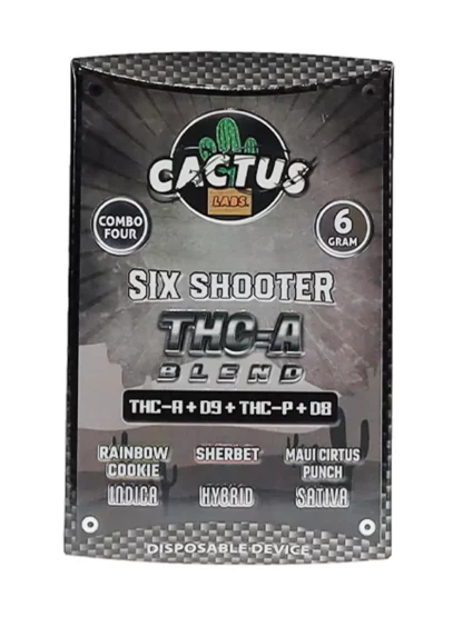 Rainbow Cookie Sherbet Maui Cirtus Punch Cactus Labs THC-A Blend Vape 6g