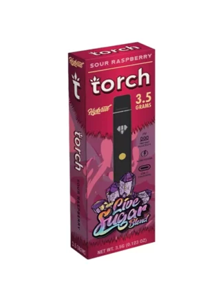 Sour Raspberry Torch Live Sugar Blend Vape 3.5G