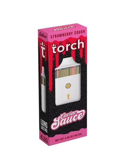 Strawberry Cough Torch Caviar Sauce Vape 4.5G
