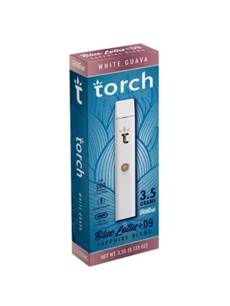 White Guava Torch Blue Lotus + D9 Sapphire Vape 3.5G