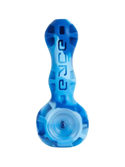 Eyce Indestructible Silicone Spoon Pipe Blue Marble