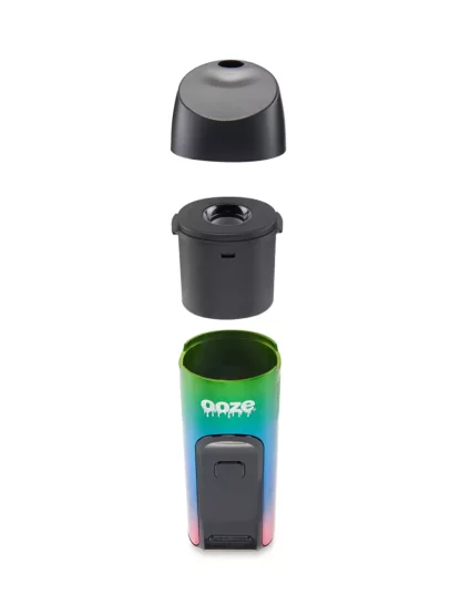 Ooze Verge Ceramic Dry Herb Vaporizer Open