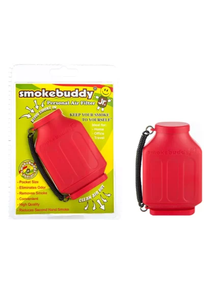 Smokeebuddy personal air filter (mini) Red