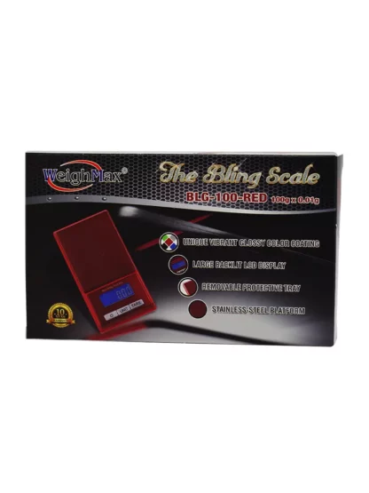 WaighMax The bling scale 100gx0.01g Box Red