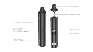 Yocan HIT Dry Herb Vaporizer d2
