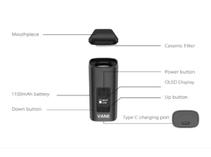 Yocan Vane Portable Vaporizer D