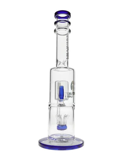 14" Tsunami Sprinkler Cube Perc Water Pipe other side