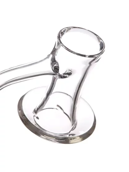 14MM Bear Quartz Hourglass Blender 90 Degree Male Banger