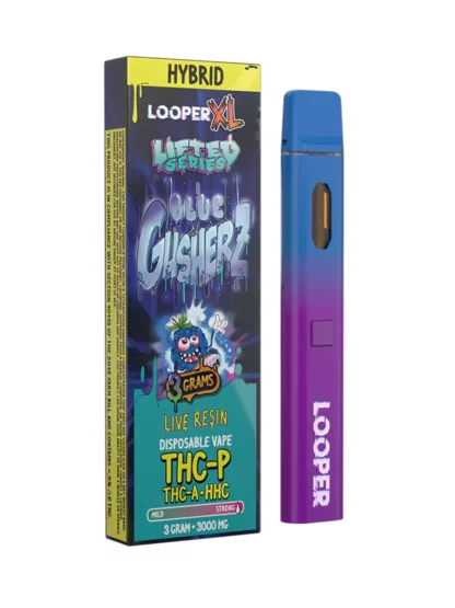 Blue Gusherz Looper XL Melted Series HHC+THC-A+THC-P Vape 3G