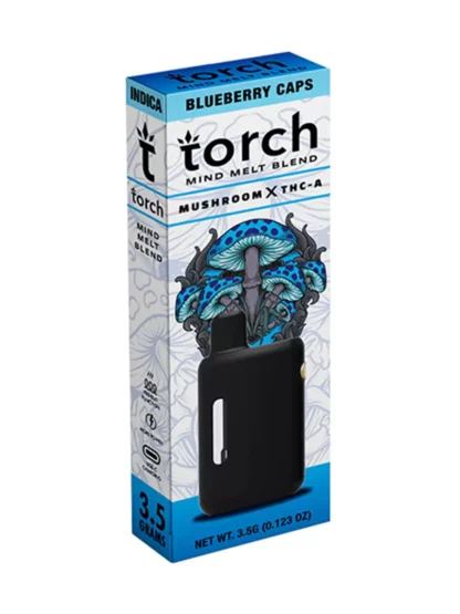 Blueberry Gaps Torch Mind melt blend mushroom X THC-A 3.5g