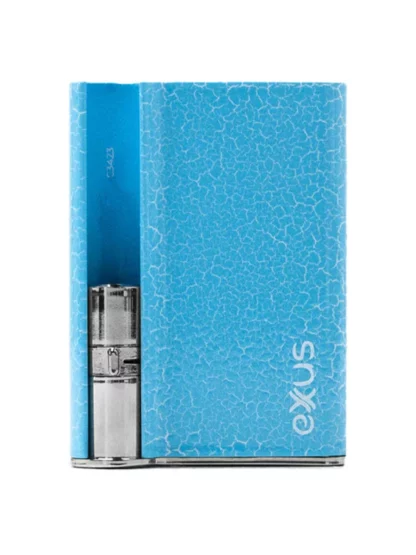 Exxus Ccell Palm Pro Cartridge Vaporizer Blue White Crackle