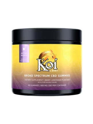 Berry Lemonade Koi Broad Spectrum CBD Anytime Balance Gummies 200mg