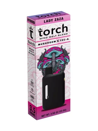Lady Zaza Torch Mind melt blend mushroom X THC-A 3.5g