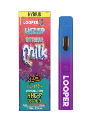 Looper XL LIFTED SERIES HHC-P D8-THC-P 3 gram cerreal milk