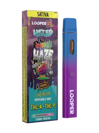 Amnesia Haze Looper XL Lifted Series THC-A+THC-P Vape 3G