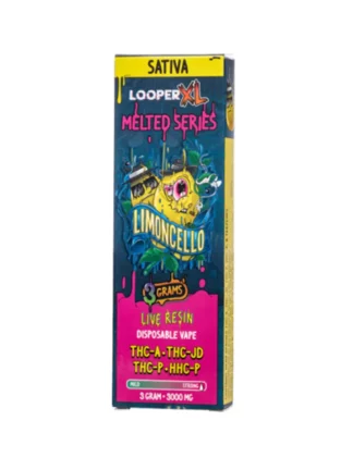Limoncello Looper XL Melted Series THC-JD+THC-A+THC-P+HHC-P Vape 3G