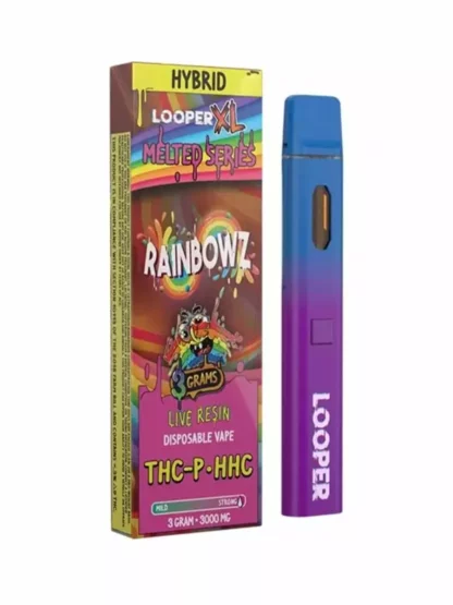 Rainbowz Looper XL Melted Series HHC+THC-P Vape 3G