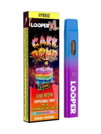 Cake Bomb Looper XL Lifted Series THC-A+11-hydroxy-THC+THC-P Vape 3G