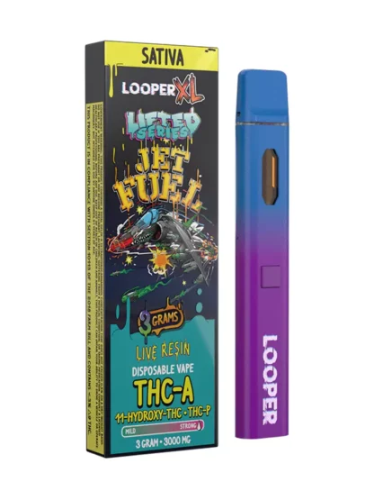 Jet Fuel Looper XL Lifted Series THC-A+11-hydroxy-THC+THC-P Vape 3G