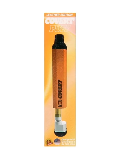 NEU Covert Puff Vape Battery 320mAh Leather Orange