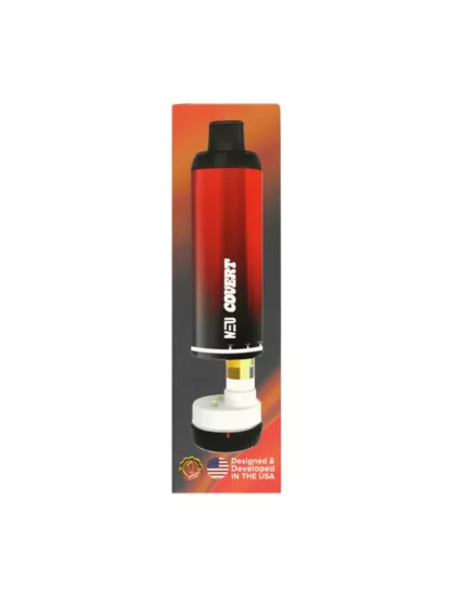NEU Covert Spin Vape 650mAh Battery Black REd