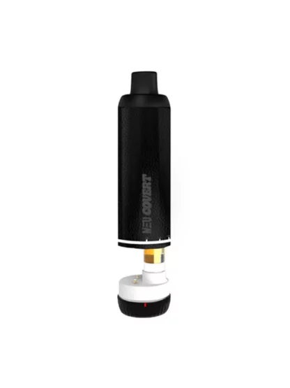 NEU Covert Spin Vape 650mAh Battery Leather Black