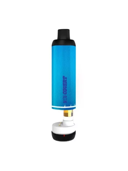 NEU Covert Spin Vape 650mAh Battery Leather Blue