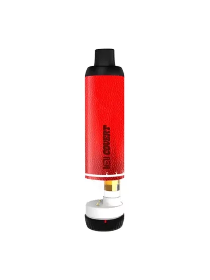 NEU Covert Spin Vape 650mAh Battery Leather red
