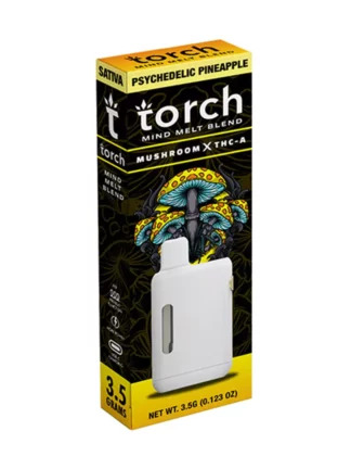 Torch Mind melt blend mushroom X THC-A 3.5g P. Pineapple Torch Mind melt blend mushroom X THC-A 3.5g