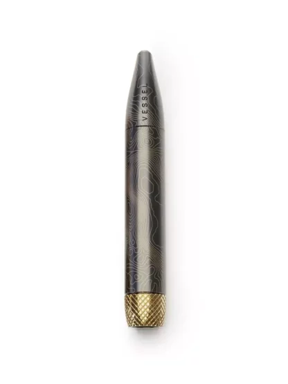 Vessel Helix. One Hitter Pipe Gunmetal