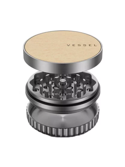 Vessel Mill Dry Herb Grinder Beech wood