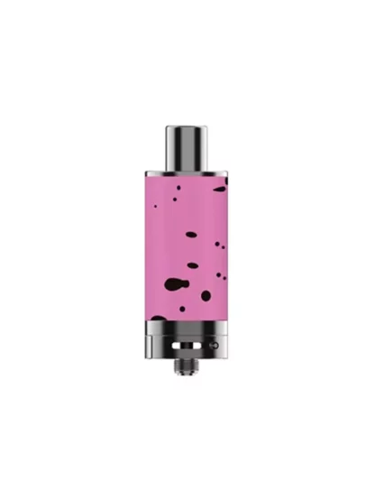 Wulf Mods Yocan Evolve Plus XL Duo Dry Herb Atomizer Pink Black Spatter