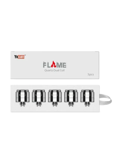 Yocan Flame Quartz Dual Coils 5 Pcs
