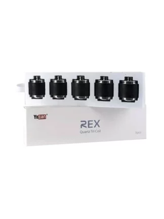 Yocan Rex QTC ( Quartz Tri-Coil) Replacement Coils 5 Pcs