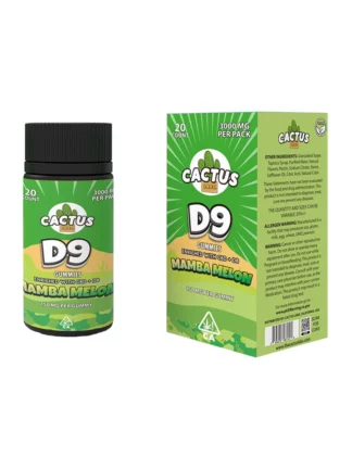 Mamba Melon Cactus Labs D9 With CBD+D8 3000mg