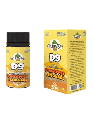 Pineapple Lemonade Cactus Labs D9 With CBD+D8 3000mg