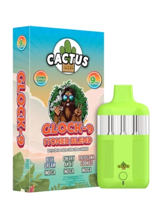 Blue Dream Cherry AK-47 Tropicana Cookies Cactus Labs Glock 9 Stoner Blend Vape 9ml