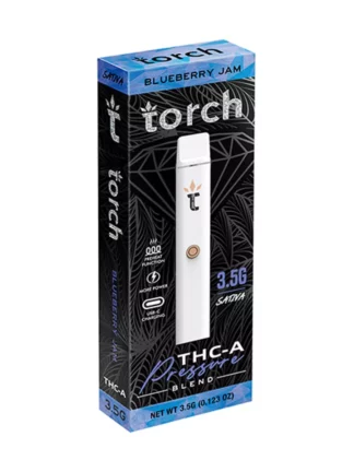 Blueberry Jam Torch THC-A Pressure Blend Disposable 3.5G