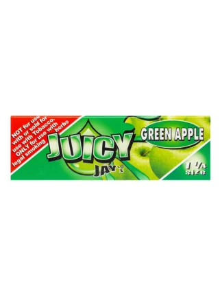 Green Apple Juicy Jay's 1 14 Rolling Papers