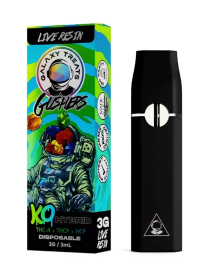 Gushers Galaxy Treats KO Blend Live Resin THC-A+THCP+HCP Disposable 3G/3ML