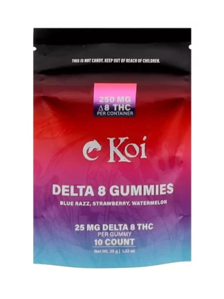 Koi Delta 8 Gummies Variety Pack 250mg