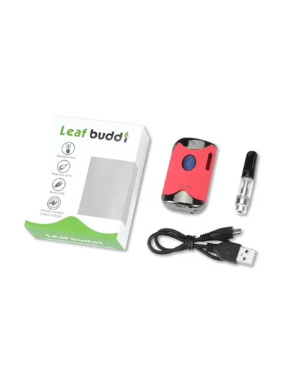 Leaf Buddi TH-420 Vaporizer Kit open