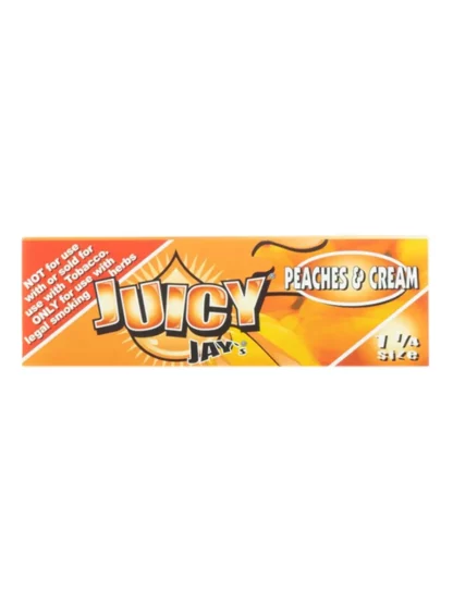 Peaches & Cream Juicy Jay's 1 14 Rolling Papers