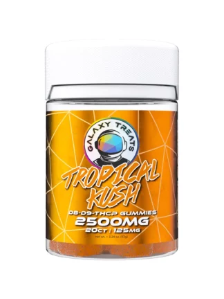 Tropical Kush Galaxy treats moon babies D8+D9+THCO gummies