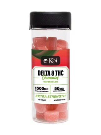 Watermelon Koi delta 8 THC gummies 1500mg extra strenght