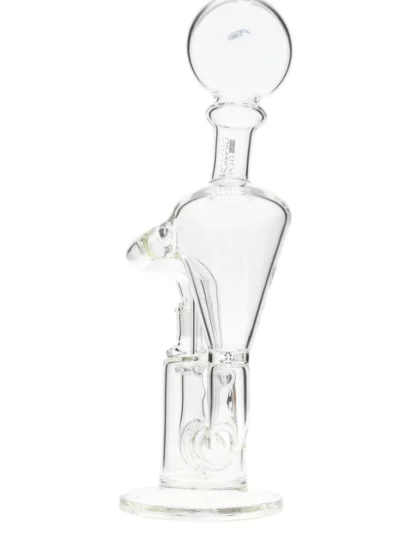16" Omega Recycler Water Pipe by Diamond Glass Other side