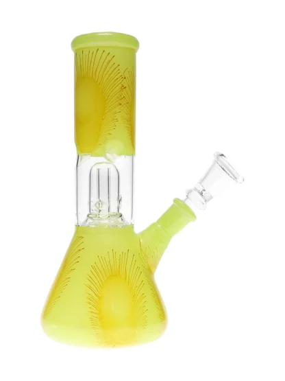 8 Bamboo Beaker Base Water Pipe Yellow