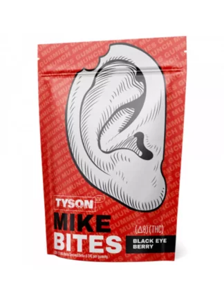 Black Eye Berry Tyson 2.0 Mike Bites Delta-8 Gummies 500m