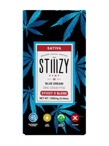Blue Dream Sativa STIIIZY x Blend Hemp Pods 1G